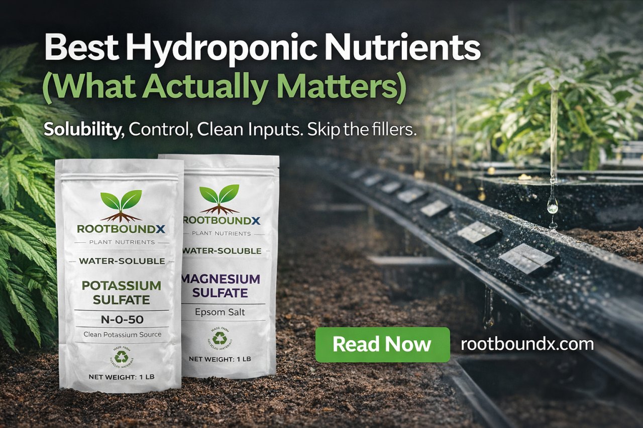 Best Hydroponic Nutrients: What Actually Matters