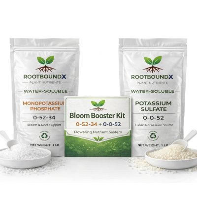 Bloom Booster Fertilizer Kit (0-52-34 + 0-0-52) – Flowering & Yield Nutrient System