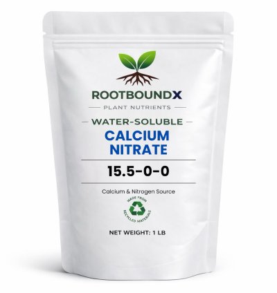 Calcium Nitrate 1 lb – Water Soluble Plant Nutrient – RootboundX